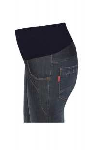 Дънки за едри жени скосен модел с интересни задни джобове