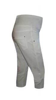 Панталон за бременни под коляното с мека талия