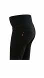 Панталон за бременни със скосен силует на крачола от стреч памук