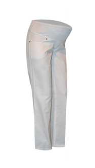 Летен панталон за бременни с прав крачол и пандела на задните джобове