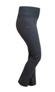 Спортно-елегантен панталон за бременни скосен модел