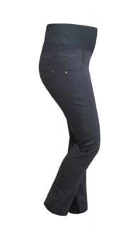 Спортно-елегантен панталон за бременни скосен модел