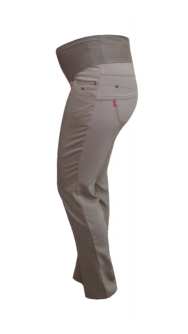 Панталон за бременни по крака от стреч памук