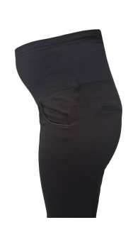 Официален панталон за бременни прав силует с мека платка