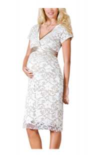 Официална рокля за бременни 0511 дантела