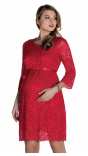 Сватбена рокля за бременни дантела 0551