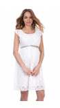 Официална рокля за бременни от дантела